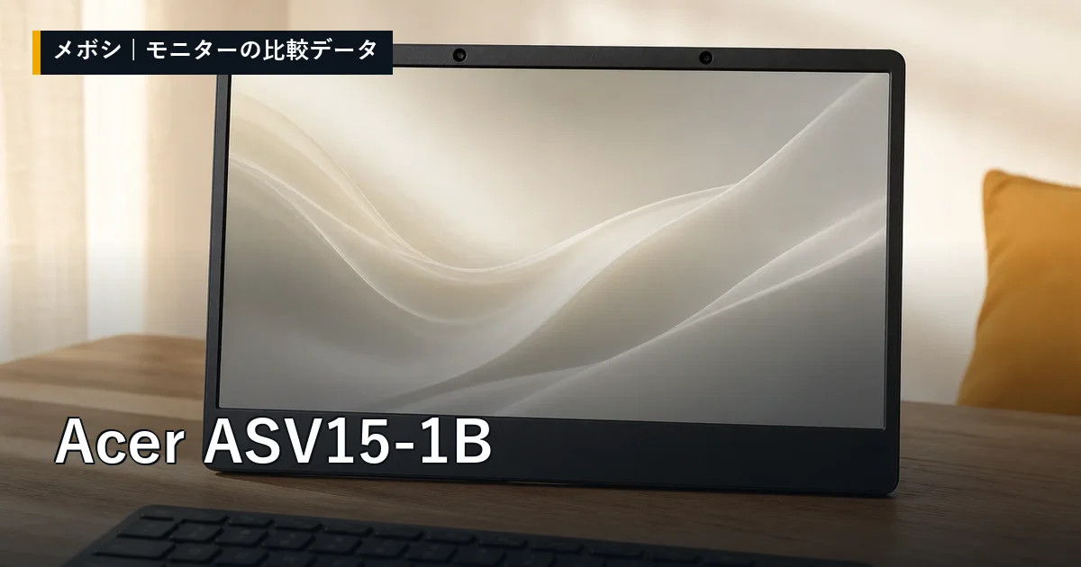Acer ASV15-1Bのレビューデータまとめ
