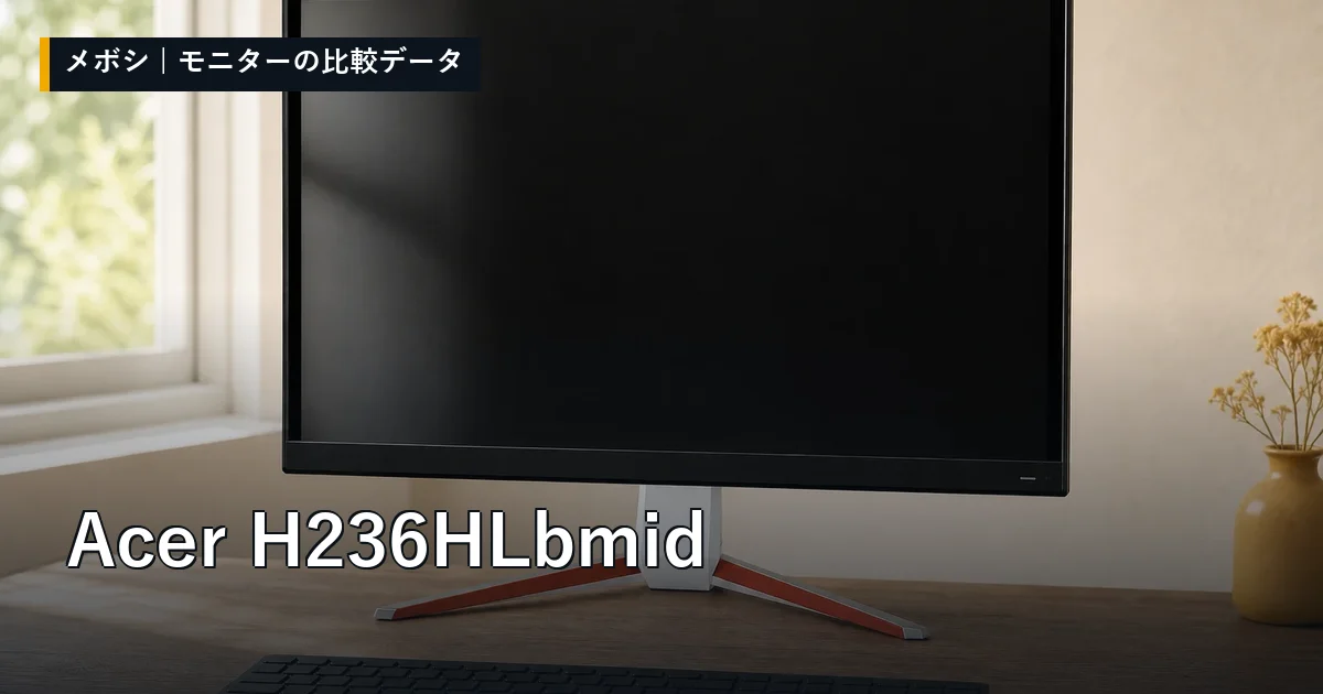 Acer H236HLbmidのレビューデータまとめ