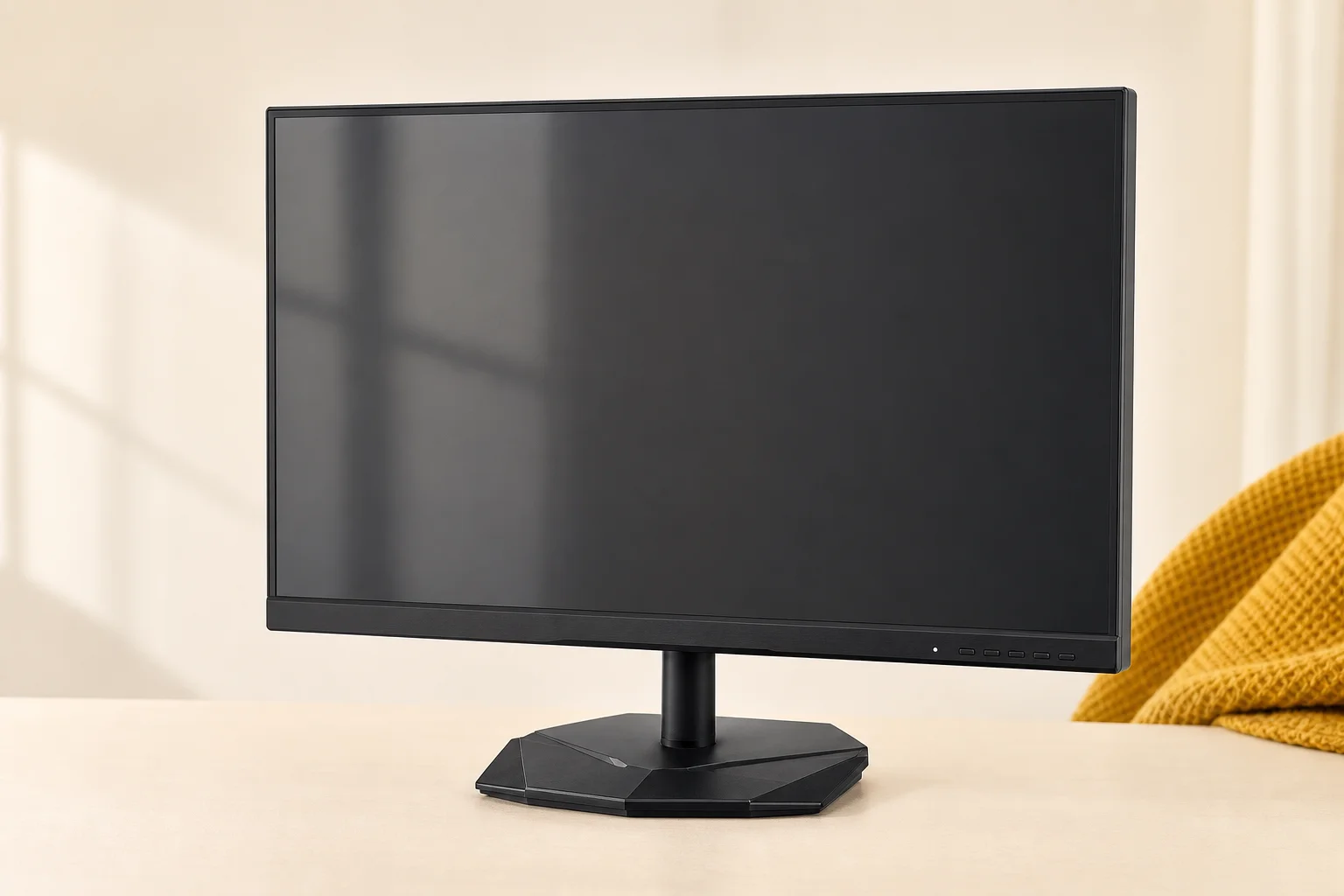 Acer KG241YX3bmipxの設置まわりを確認するイメージ