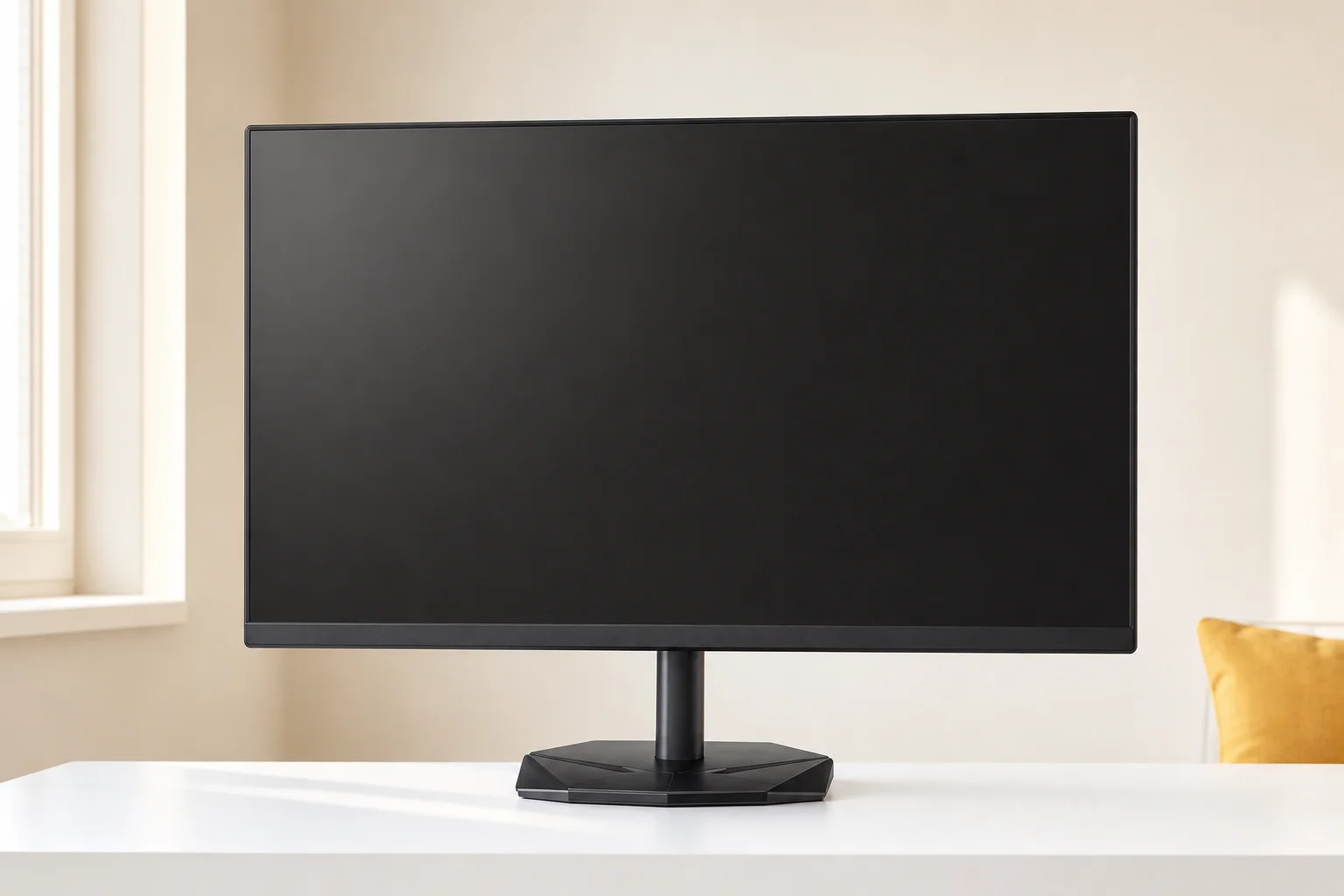 Acer KG271P6bipの設置まわりを確認するイメージ
