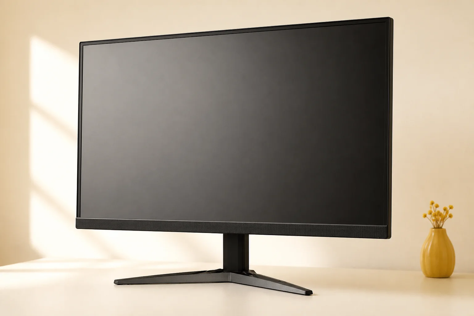 Acer KG271UXbmiipxの設置まわりを確認するイメージ