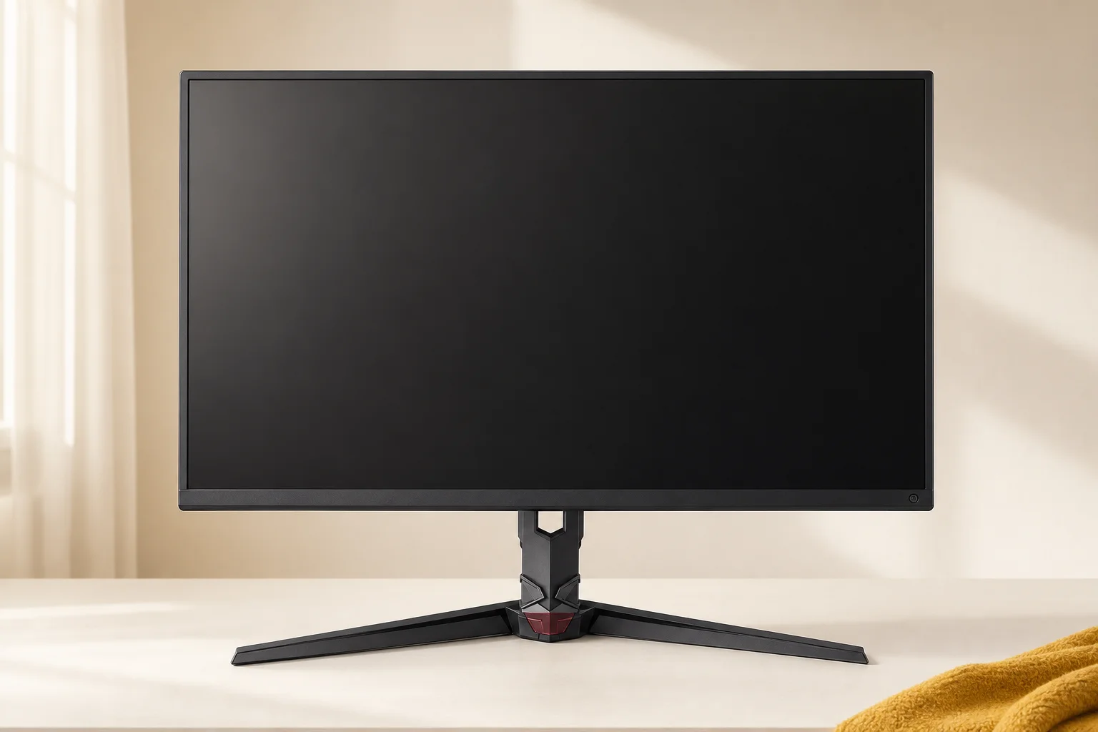 Acer XV320QUX1bmiiprxの設置まわりを確認するイメージ