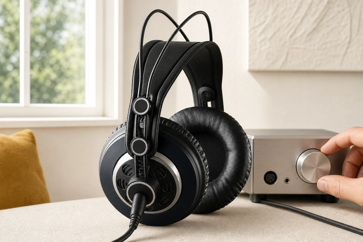 AKG K240 MKIIを暮らしの中で使うイメージ