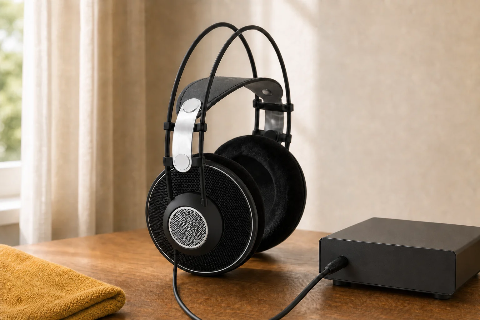 AKG K612 PROを暮らしの中で使うイメージ