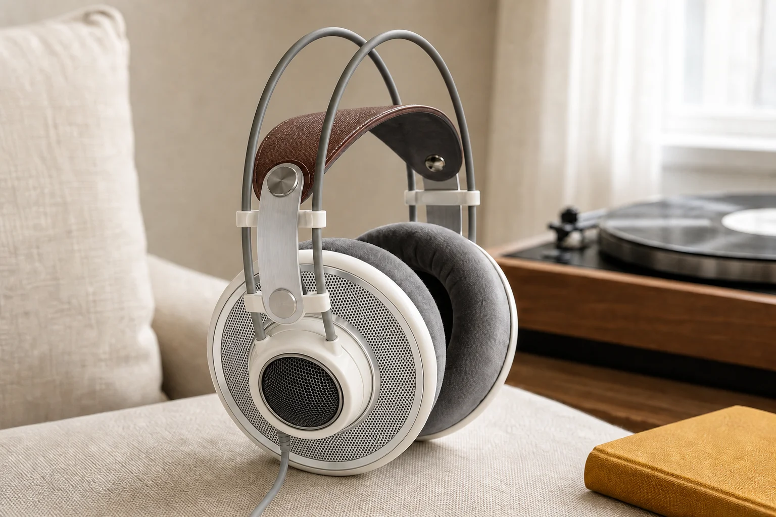 AKG K701を暮らしの中で使うイメージ