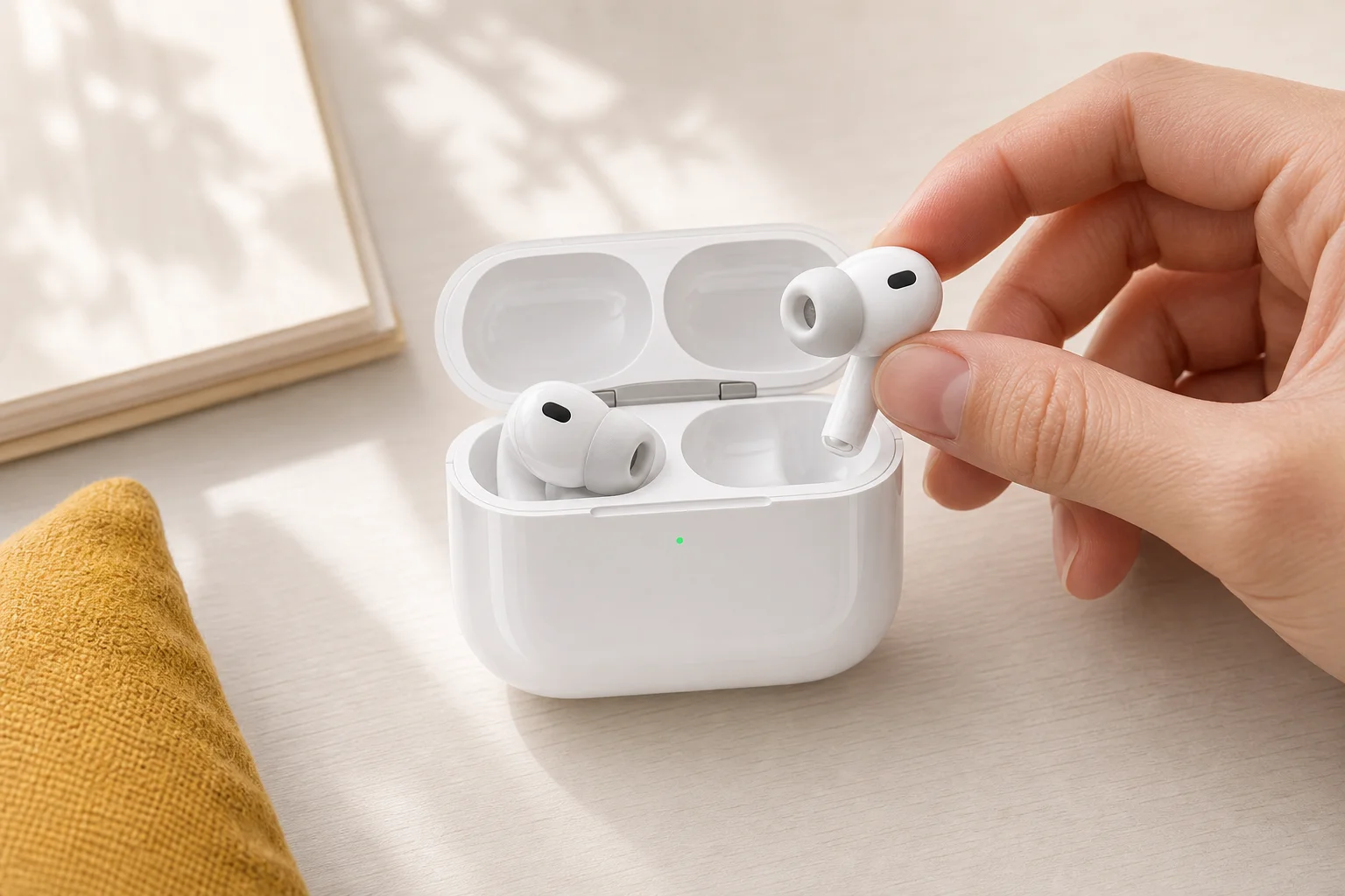 Apple MFHP4J/Aの設置まわりを確認するイメージ