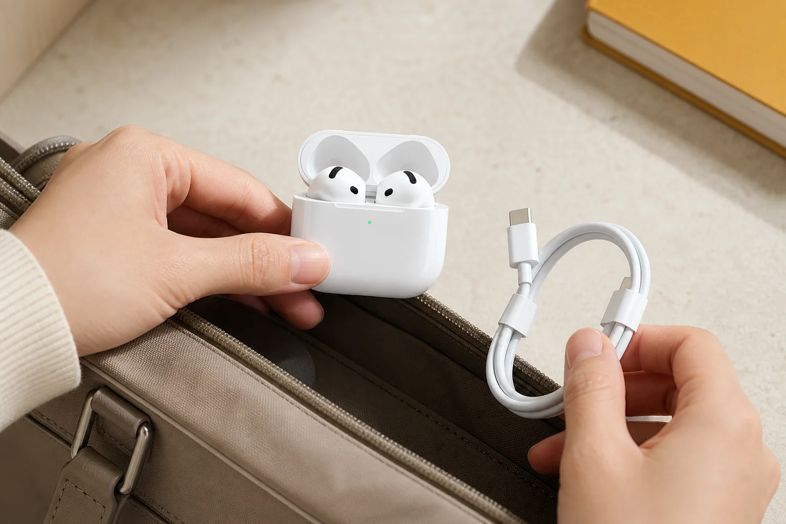 Apple MXP63J/Aの設置まわりを確認するイメージ