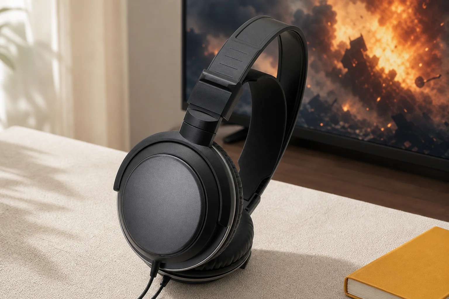 オーディオテクニカ ATH-AVC300を暮らしの中で使うイメージ