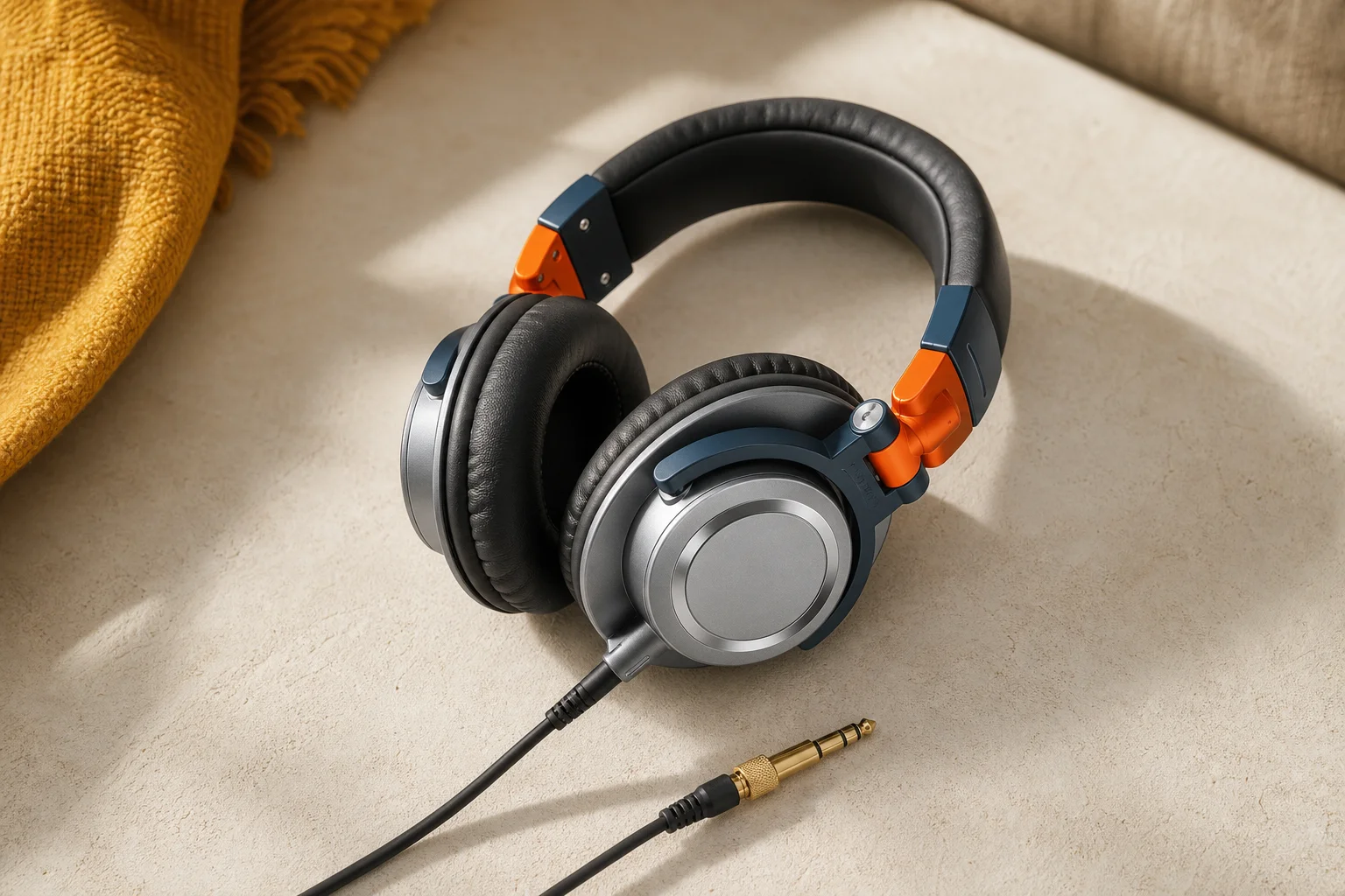 オーディオテクニカ ATH-M50x LABの設置まわりを確認するイメージ