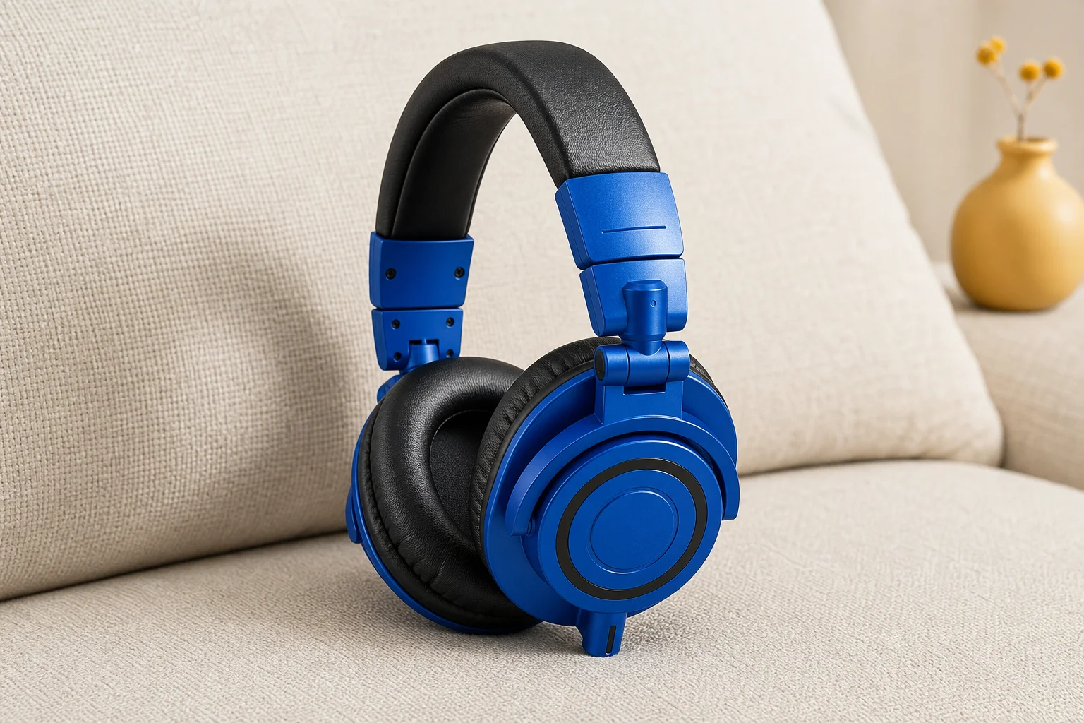 オーディオテクニカ ATH-M50xBBの設置まわりを確認するイメージ