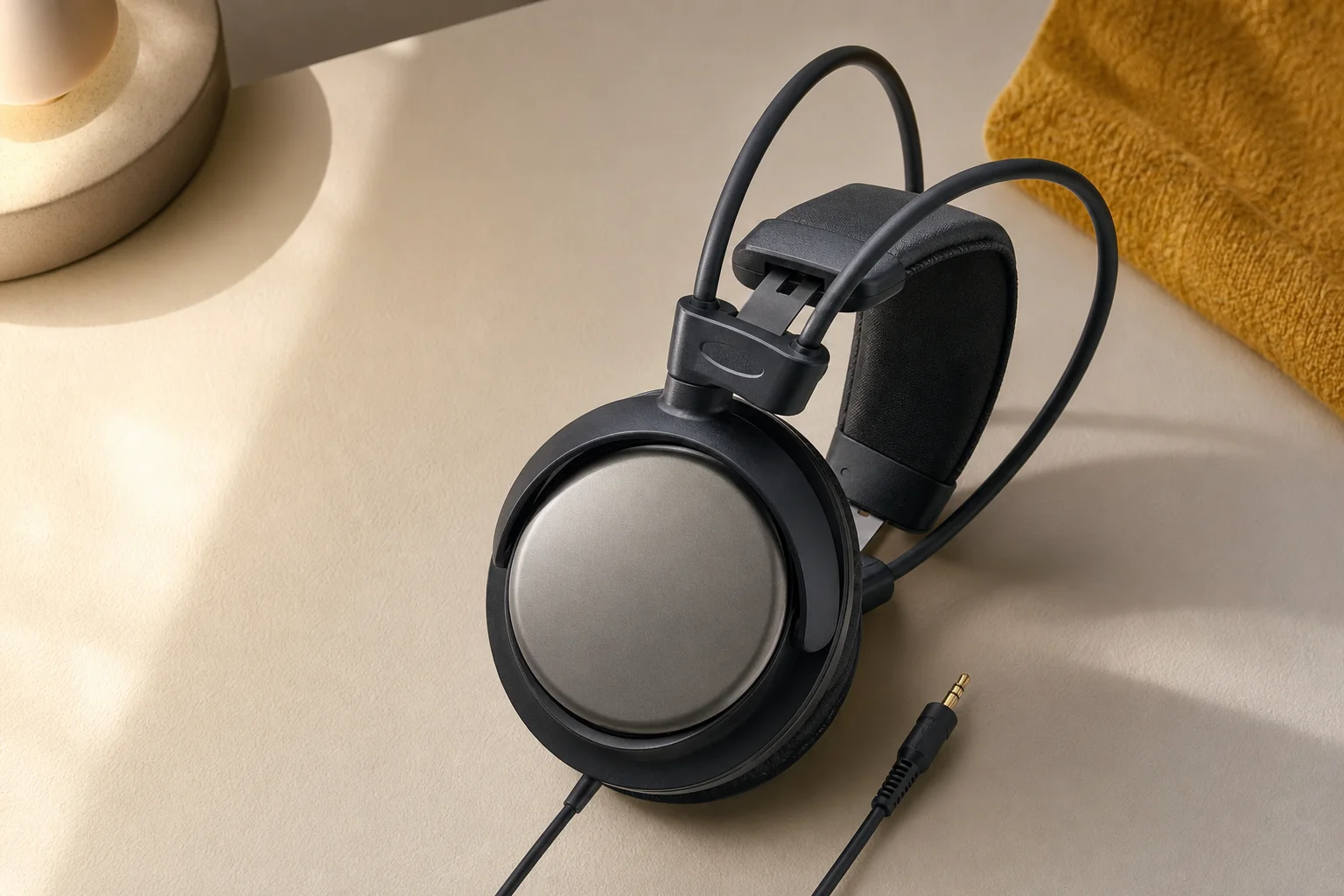 オーディオテクニカ ATH-T400の設置まわりを確認するイメージ