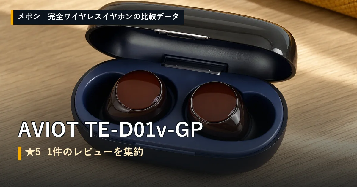 AVIOT TE-D01v-GPのレビューデータまとめ