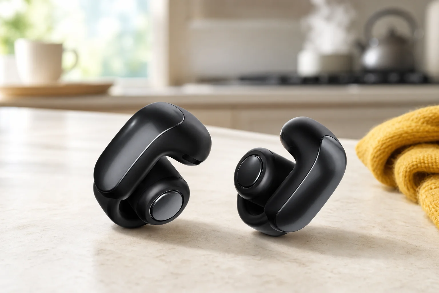 ボーズ Bose Ultra Open Earbudsの設置まわりを確認するイメージ