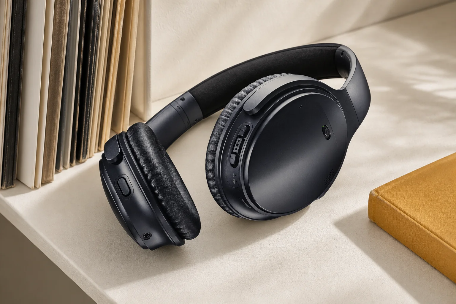 ボーズ QuietComfort 35 wireless headphonesを暮らしの中で使うイメージ