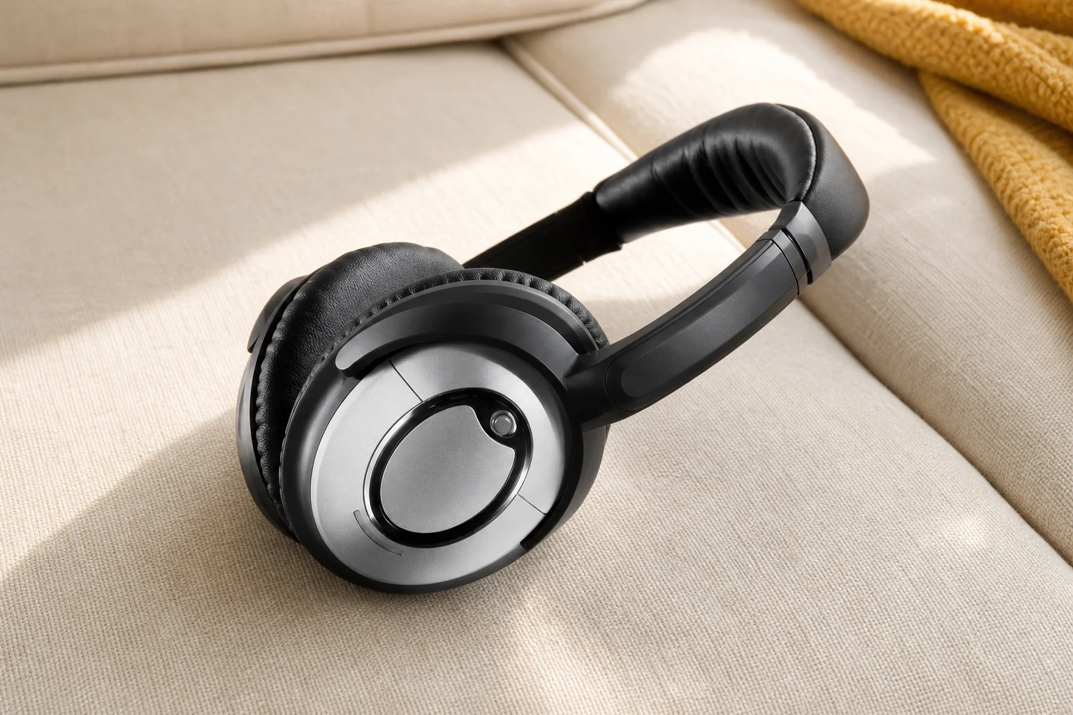 ボーズ QuietComfort15の設置まわりを確認するイメージ