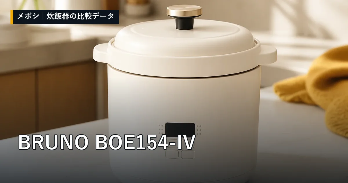BRUNO BOE154-IVのレビューデータまとめ
