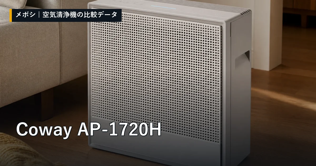 Coway AP-1720Hのレビューデータまとめ