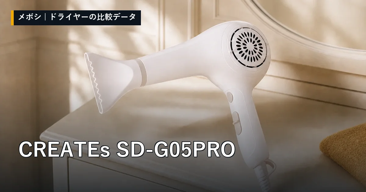 CREATEs SD-G05PROのレビューデータまとめ