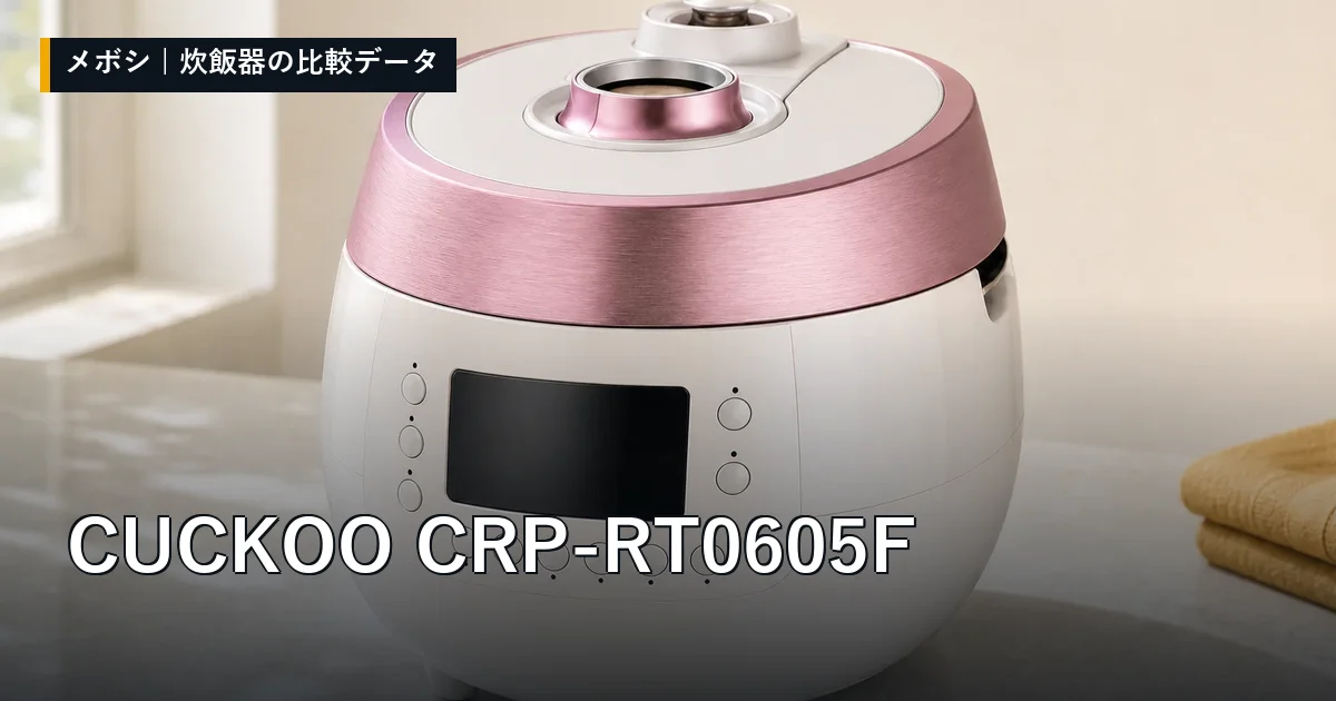 CUCKOO CRP-RT0605Fのレビューデータまとめ