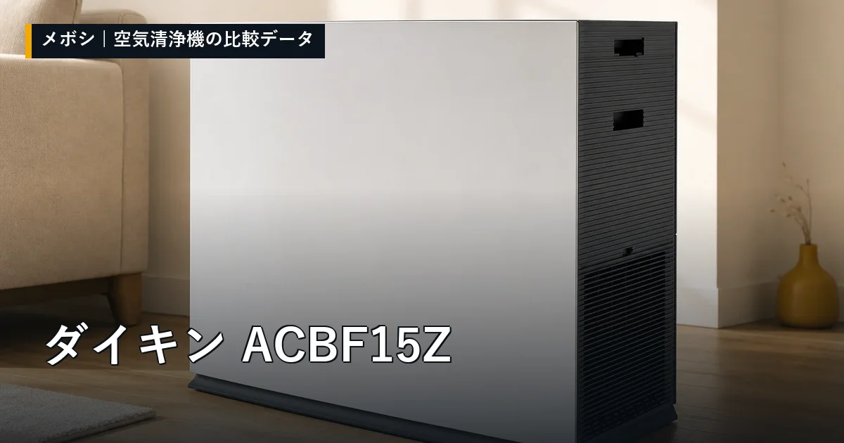 ダイキン ACBF15Zのレビューデータまとめ