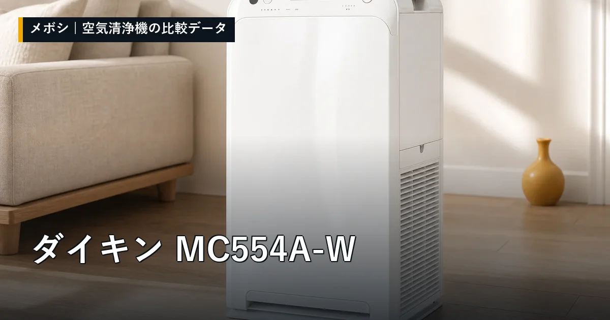 ダイキン MC554A-Wのレビューデータまとめ