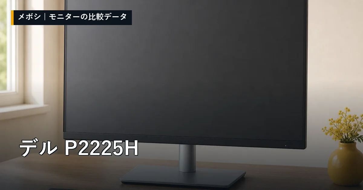 デル P2225Hのレビューデータまとめ