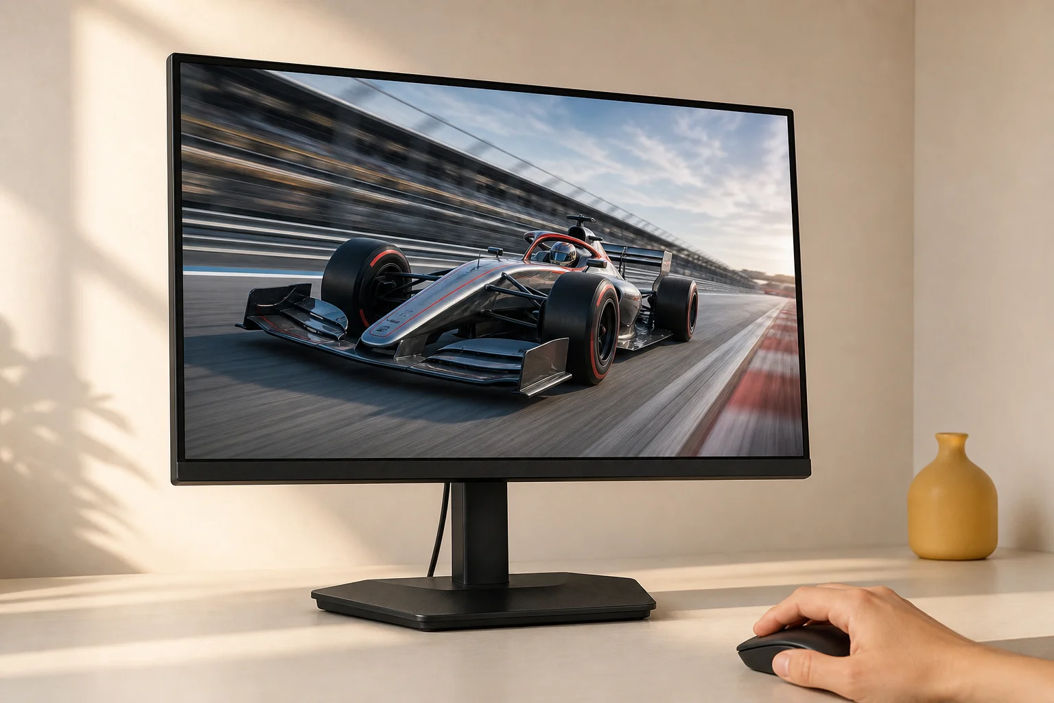 デル SE2426HGSを暮らしの中で使うイメージ