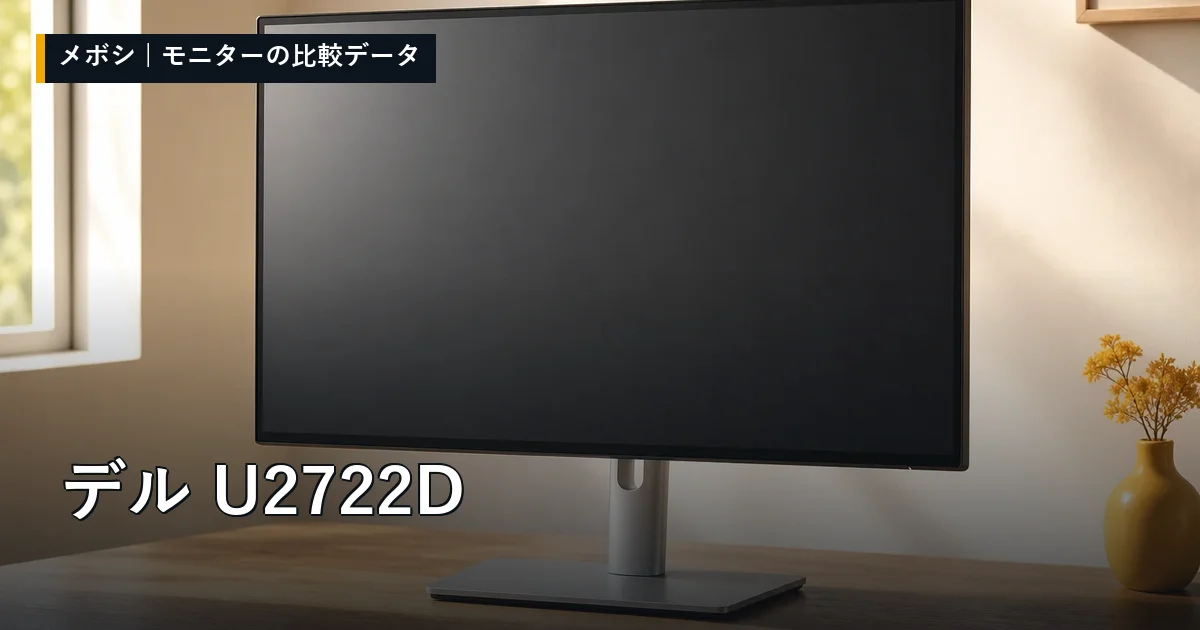 デル U2722Dのレビューデータまとめ