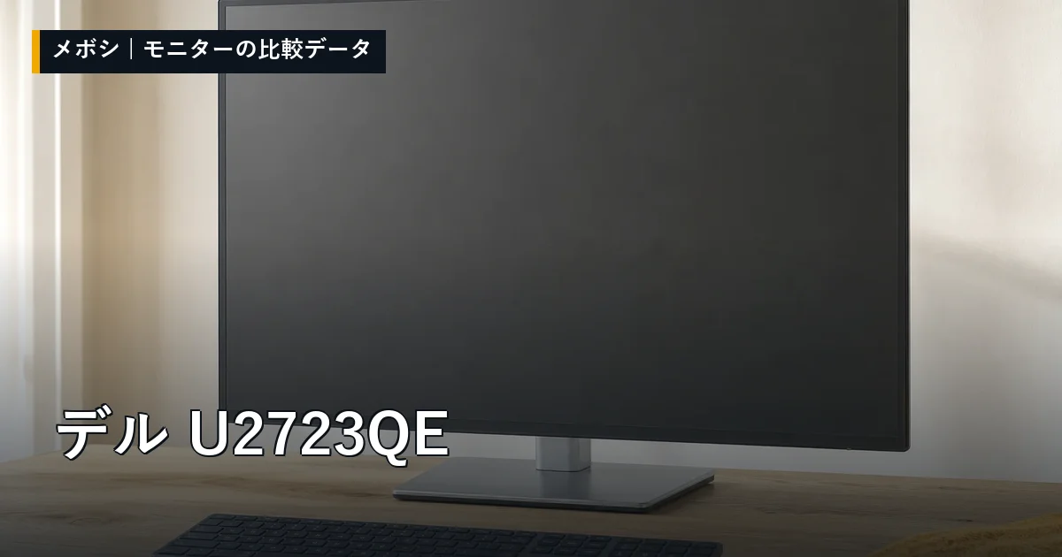 デル U2723QEのレビューデータまとめ