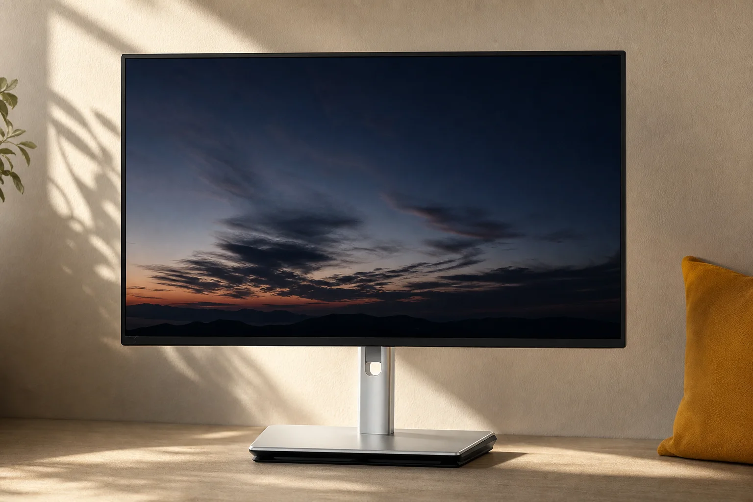デル U2724DEを暮らしの中で使うイメージ