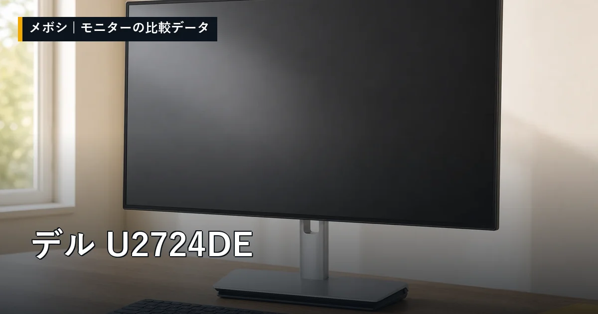 デル U2724DEのレビューデータまとめ