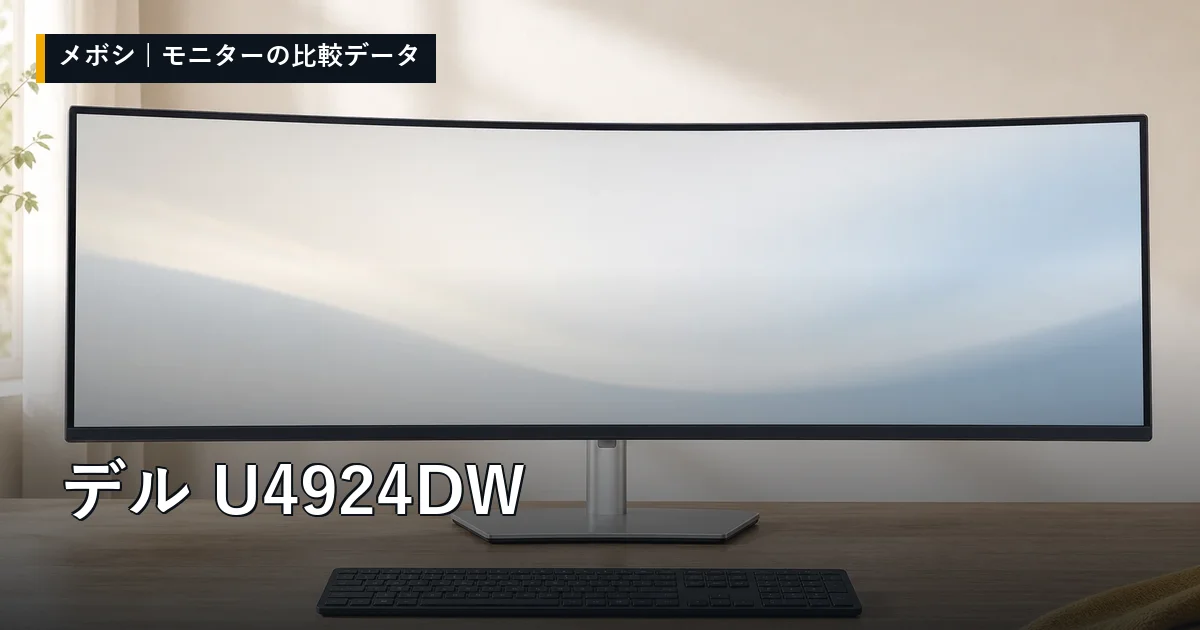 デル U4924DWのレビューデータまとめ