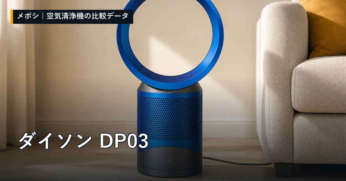 ダイソン DP03のレビューデータまとめ