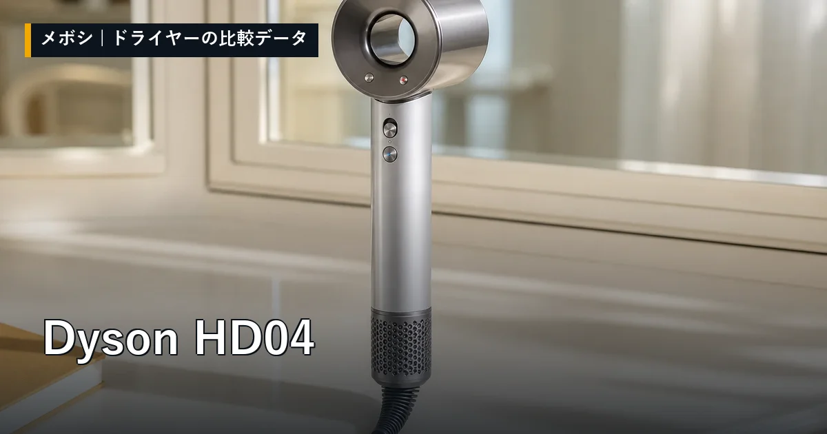 Dyson HD04のレビューデータまとめ