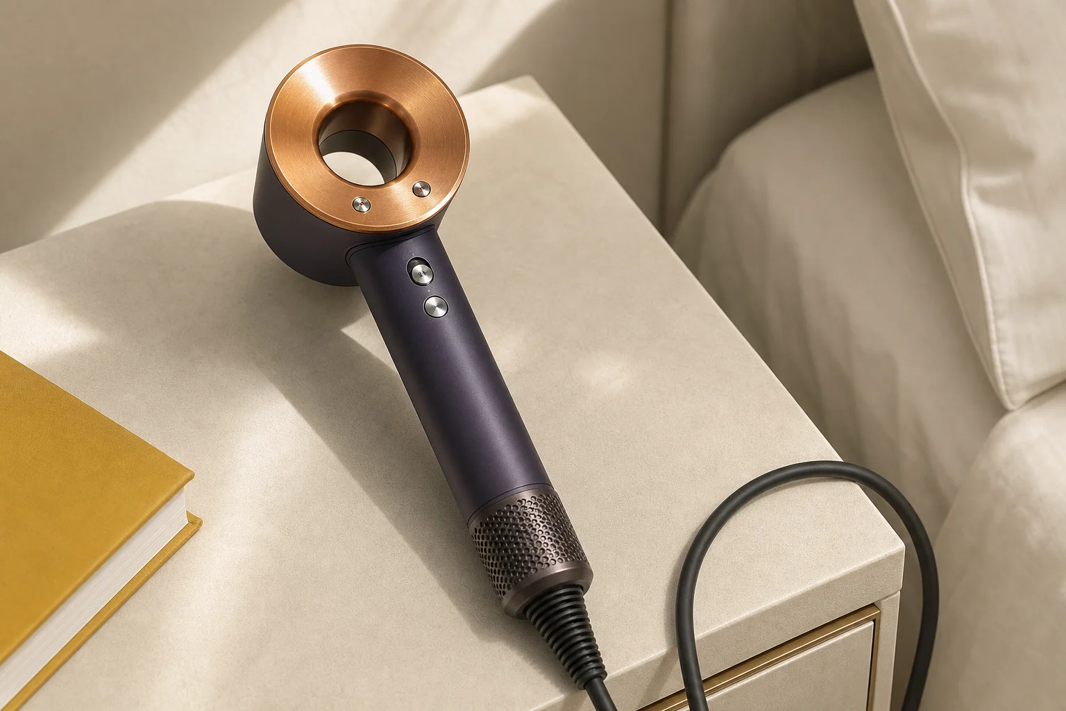 Dyson HD12 SVCの設置まわりを確認するイメージ