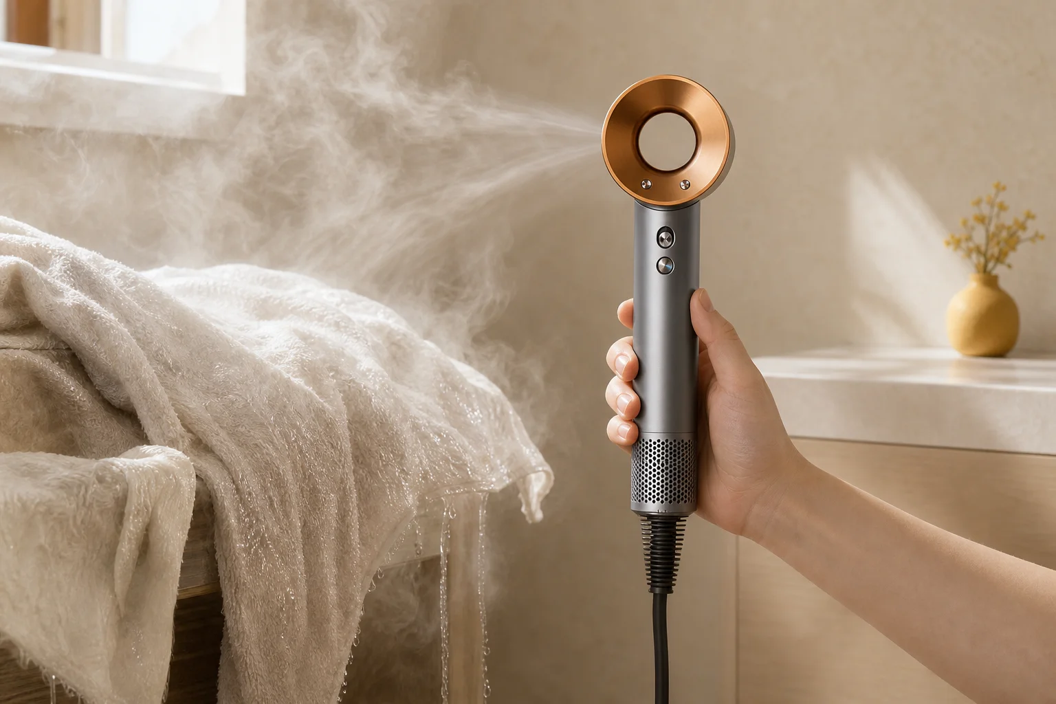 Dyson HD15 ULF BNBCを暮らしの中で使うイメージ