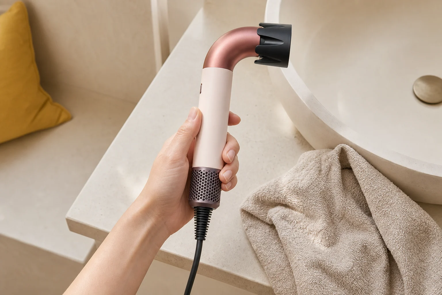 Dyson HD17 VLPを暮らしの中で使うイメージ