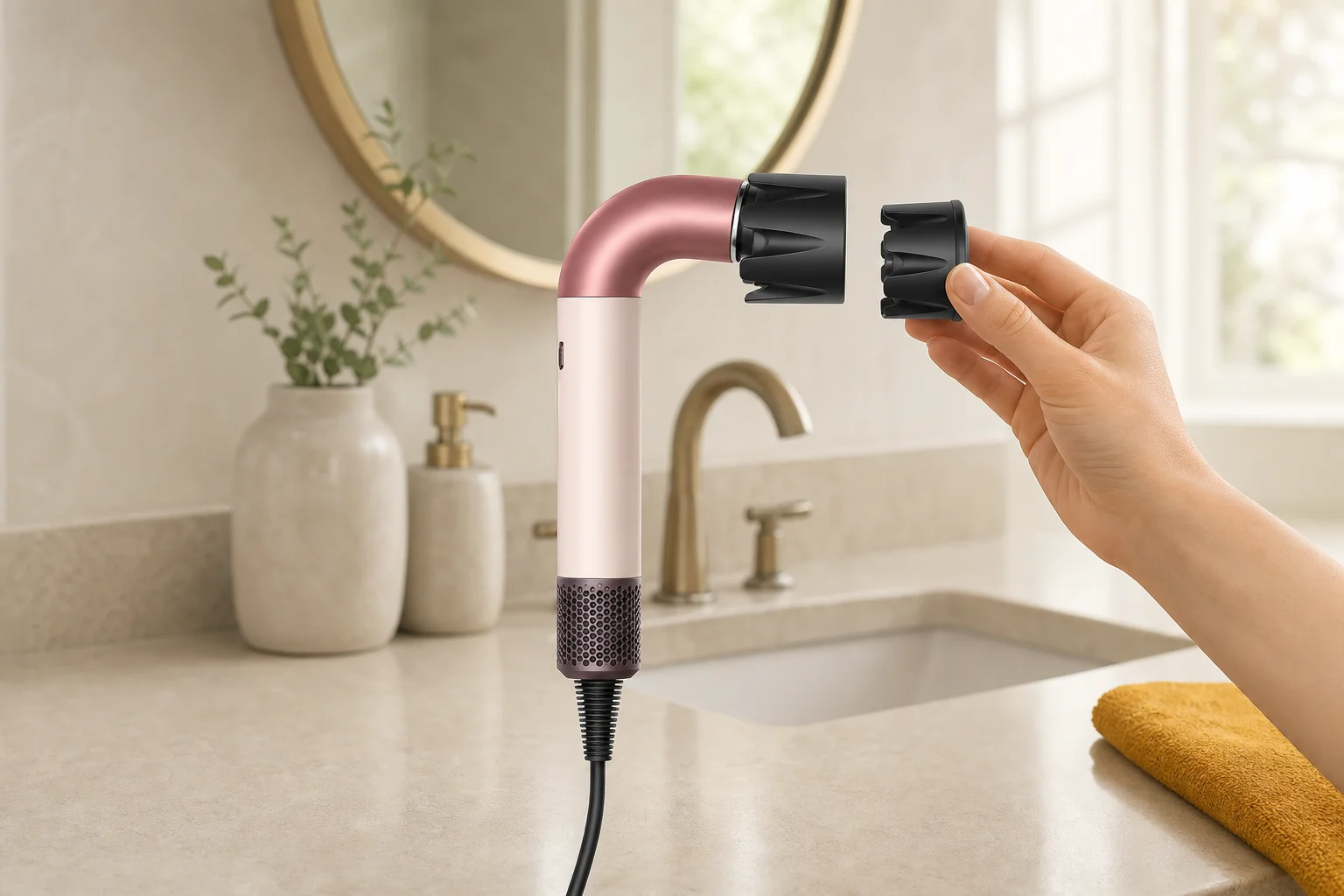Dyson HD17 VLPの設置まわりを確認するイメージ