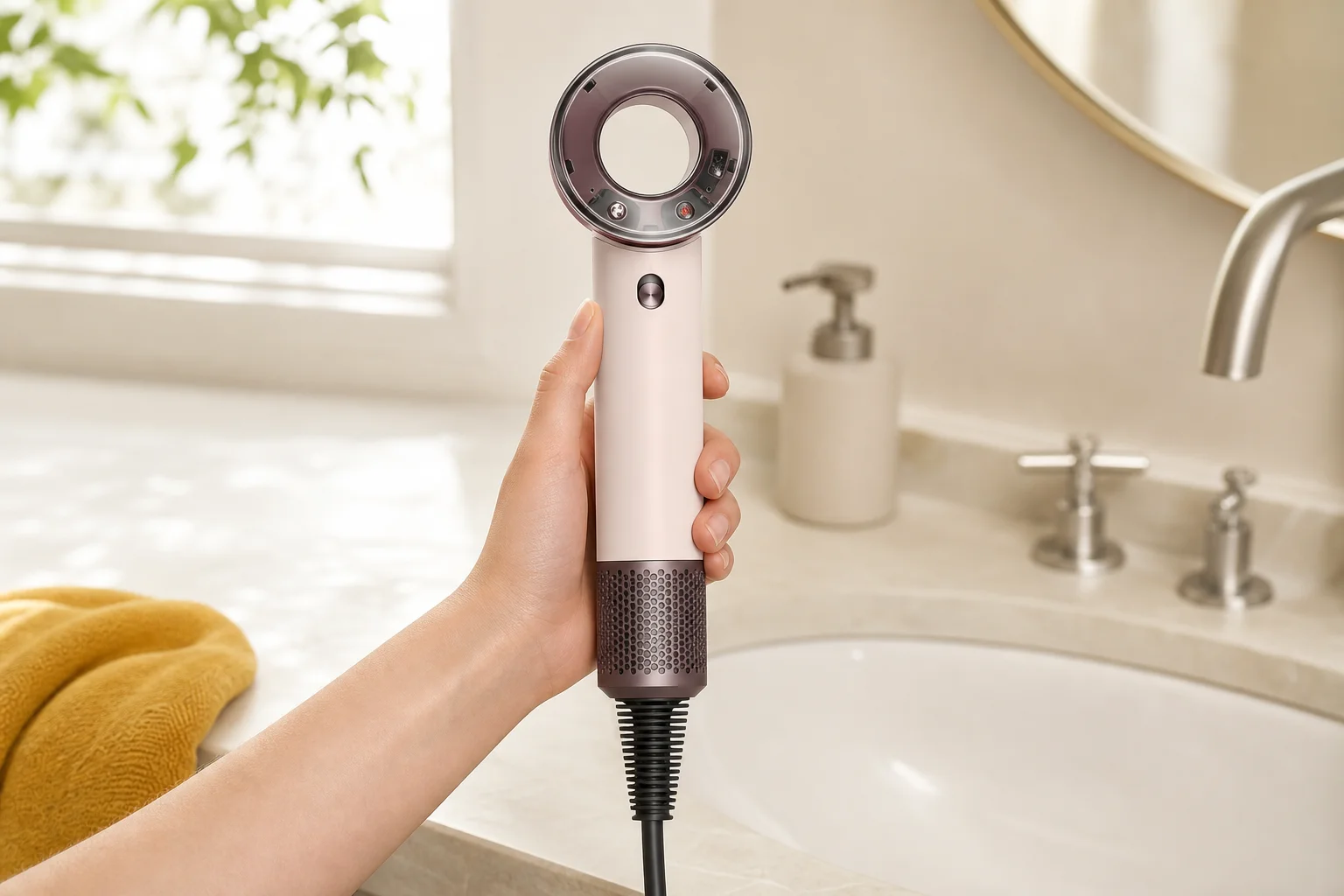 Dyson HD19 VLPを暮らしの中で使うイメージ
