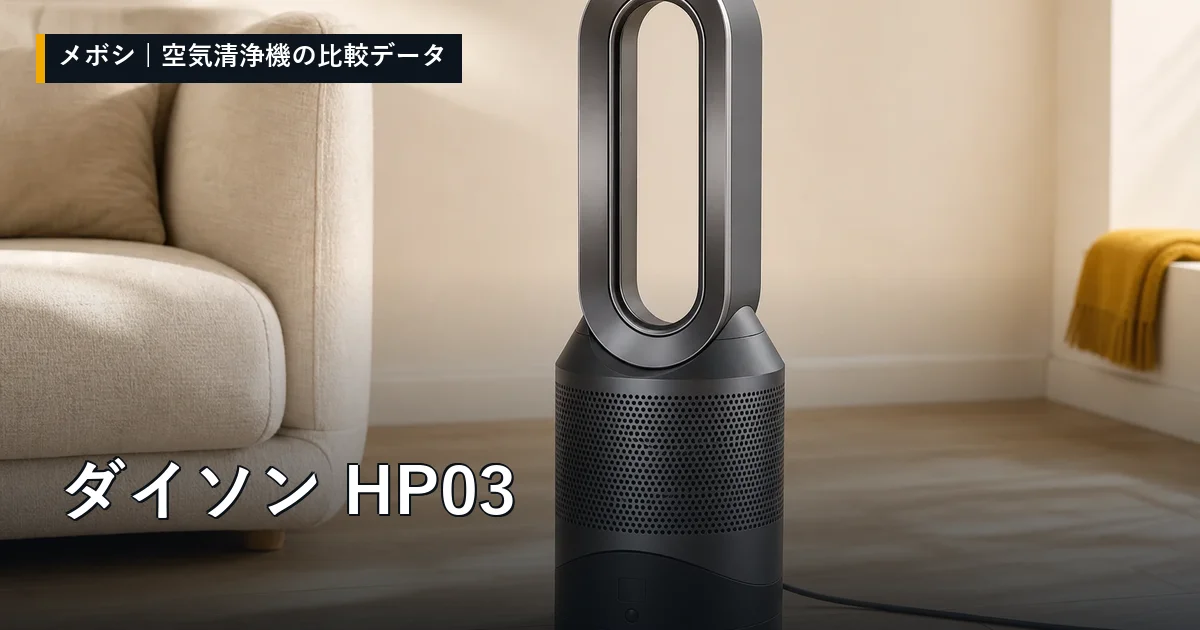 ダイソン HP03のレビューデータまとめ