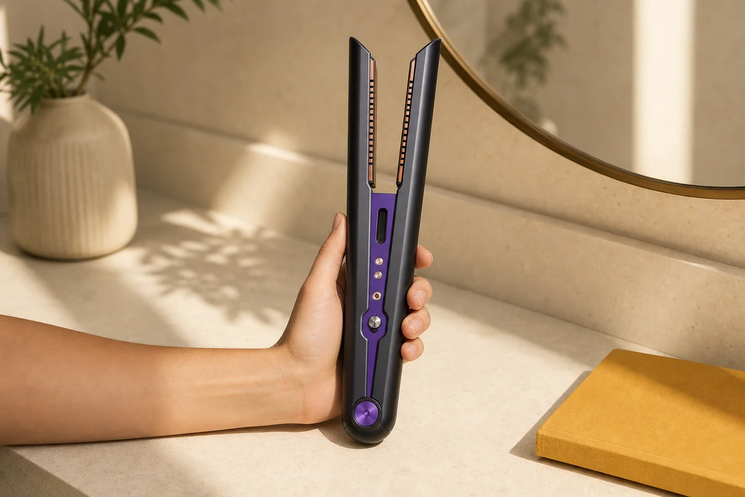 Dyson HS07 BPを暮らしの中で使うイメージ