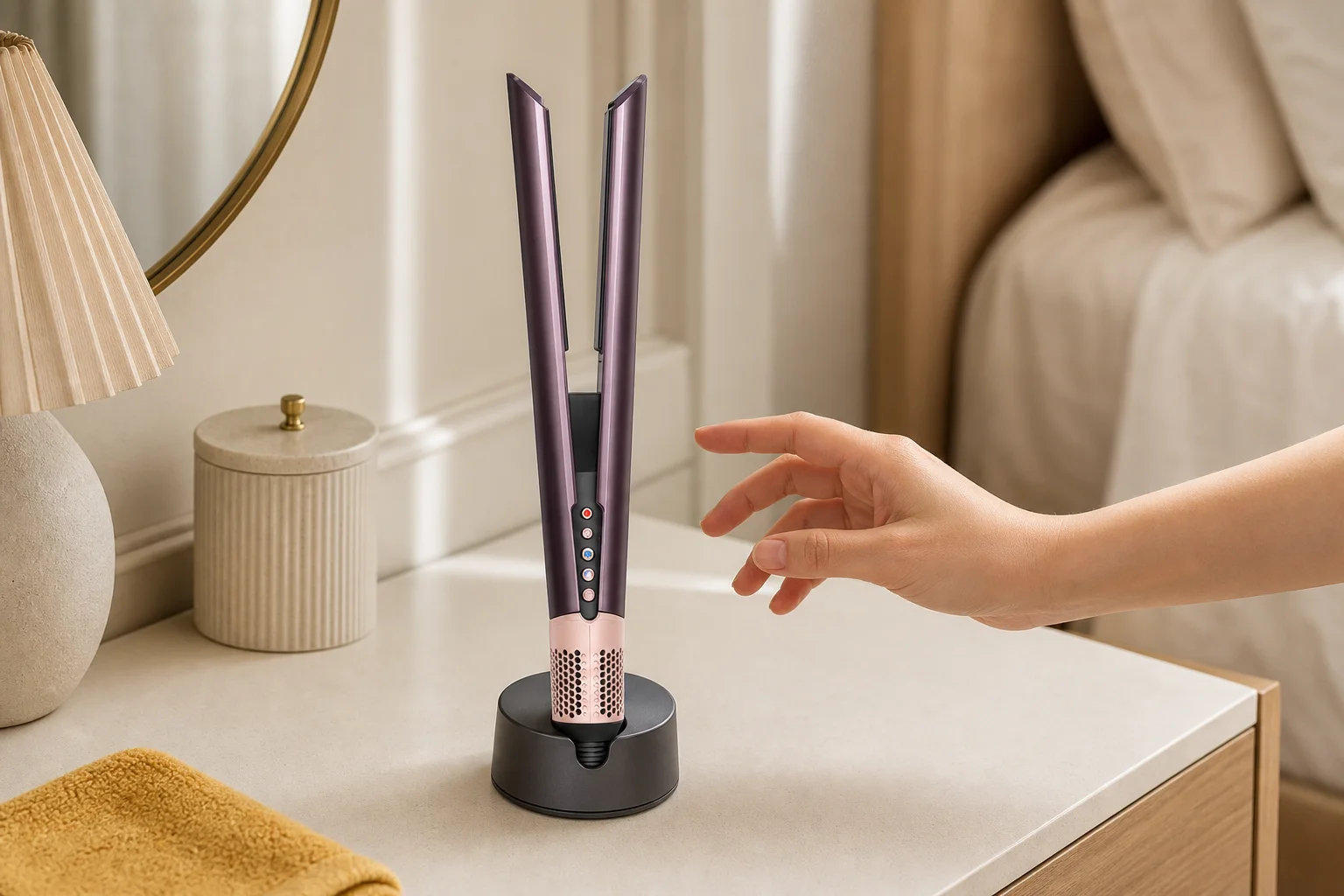 Dyson HT01 JPPLの設置まわりを確認するイメージ