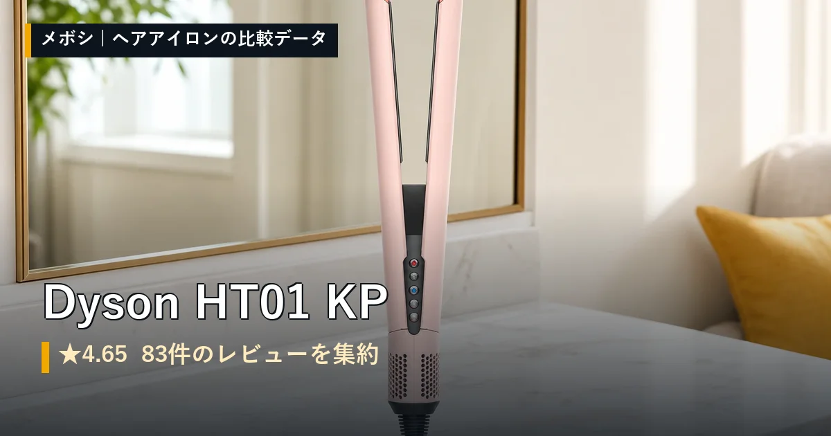 Dyson HT01 KPのレビューデータまとめ