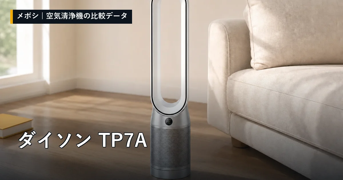 ダイソン TP7Aのレビューデータまとめ