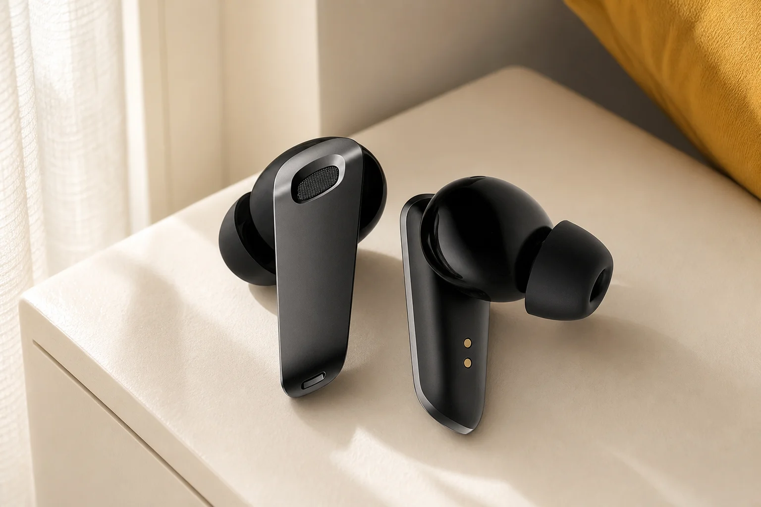 EDIFIER NeoBuds Proを暮らしの中で使うイメージ