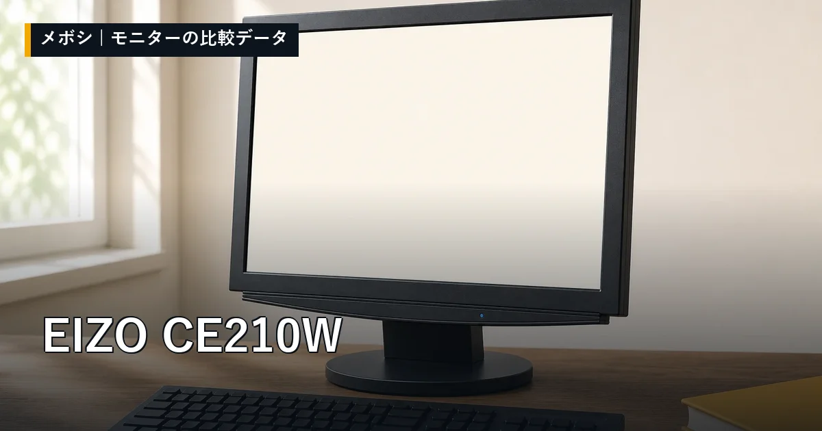 EIZO CE210Wのレビューデータまとめ