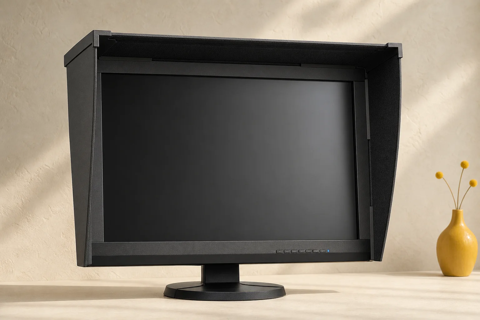 EIZO CG247X-BKの設置まわりを確認するイメージ