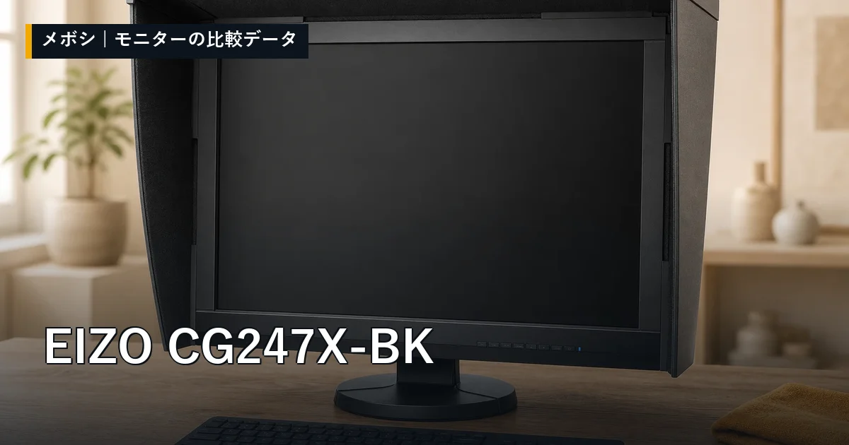 EIZO CG247X-BKのレビューデータまとめ