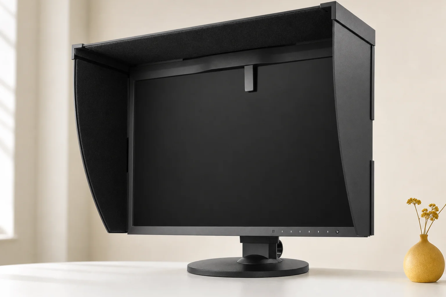 EIZO CG248-4Kの設置まわりを確認するイメージ