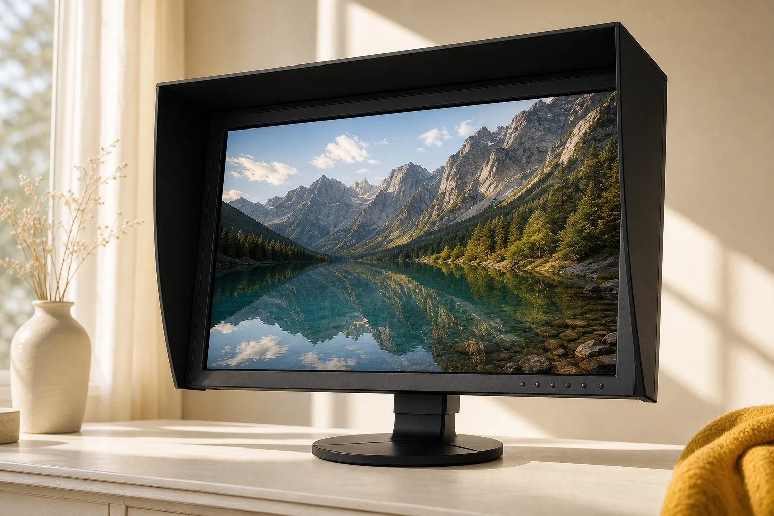 EIZO CG2700X-BKを暮らしの中で使うイメージ